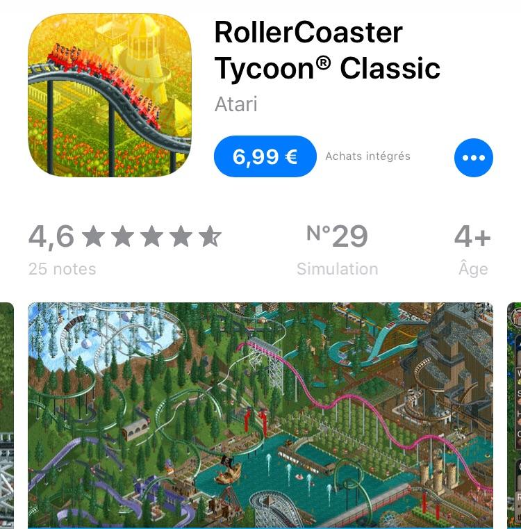 Rollercoaster tycoon classic